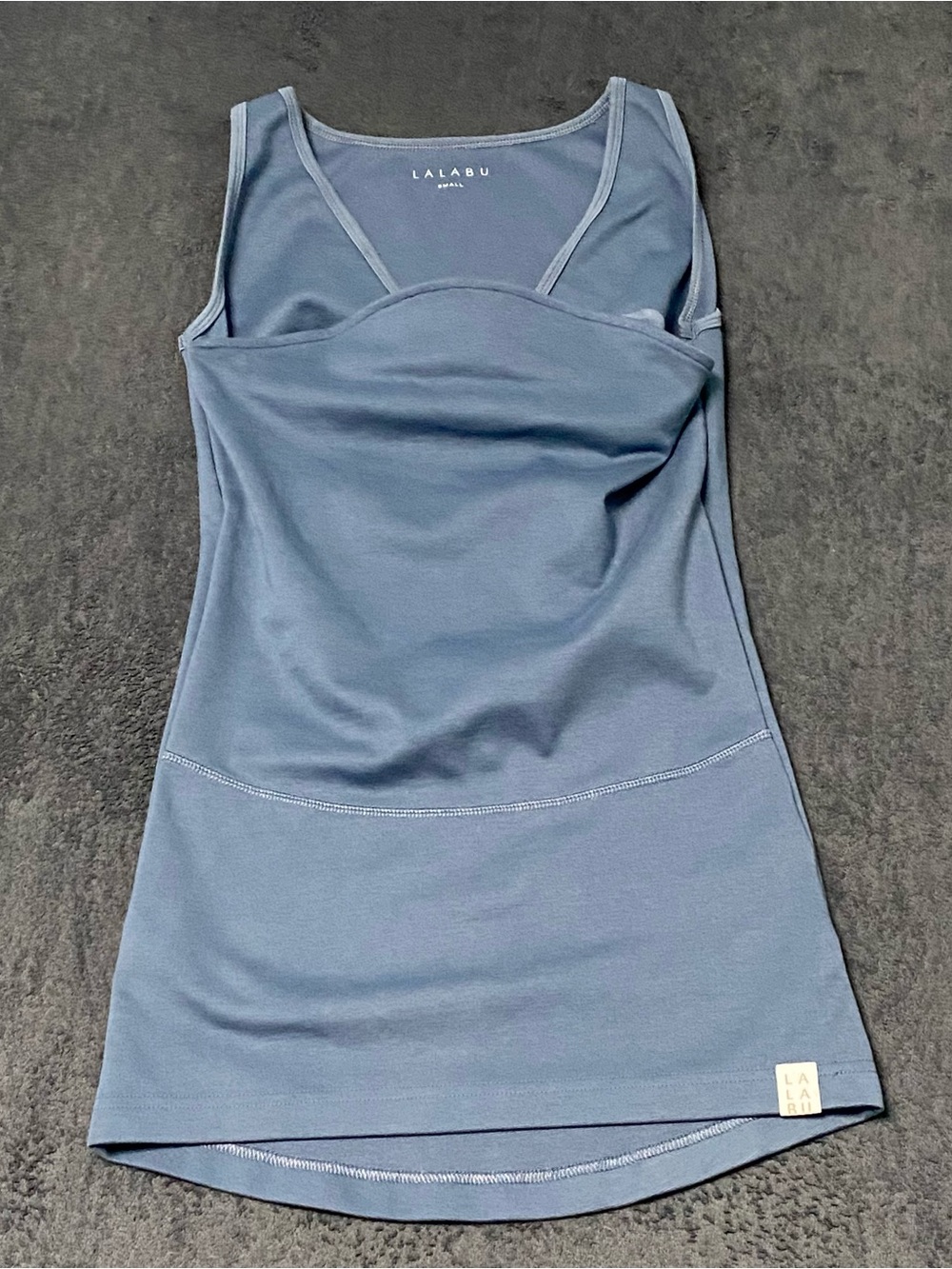 Lalabu Soothe Shirt Women S Blue Tank Top Skin To Skin Stretch Breastfeeding Top